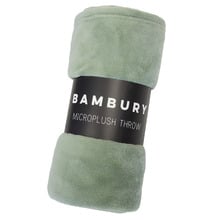Sage Microplush Throw